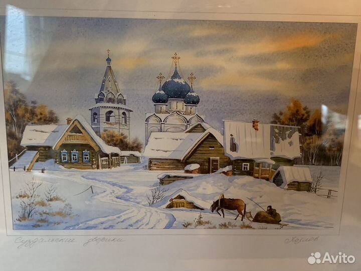 Картина Суздаль