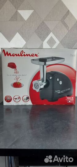 Мясорубка moulinex hv8 2000 вт