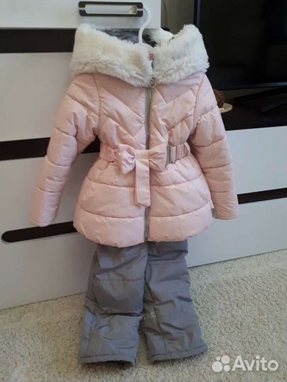 Зимний костюм на девочку 92- 98