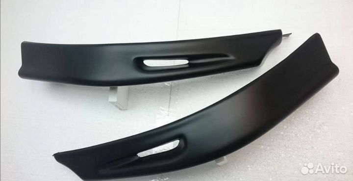 Клыки переднего бампера Мазда 3 bk