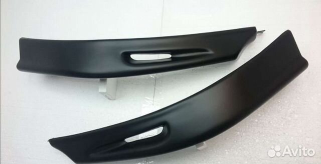 Клыки переднего бампера Мазда 3 bk