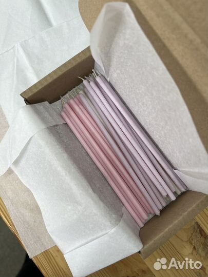 Форма алюминевая для тонких свечей