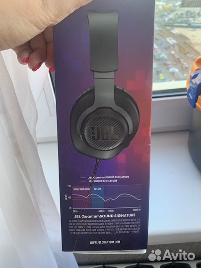 Игровые наушники новые