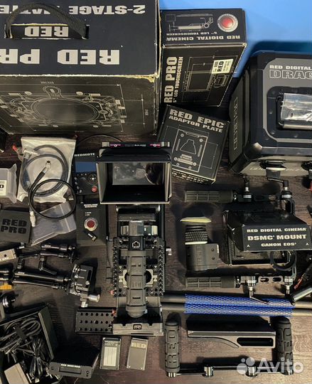Red dragon 6k dsmc кинокамера