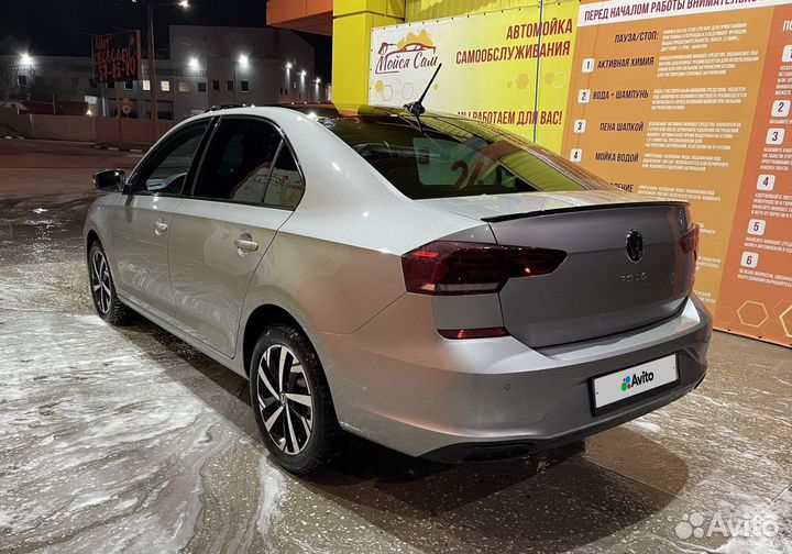Volkswagen Polo 1.6 AT, 2022, 12 500 км