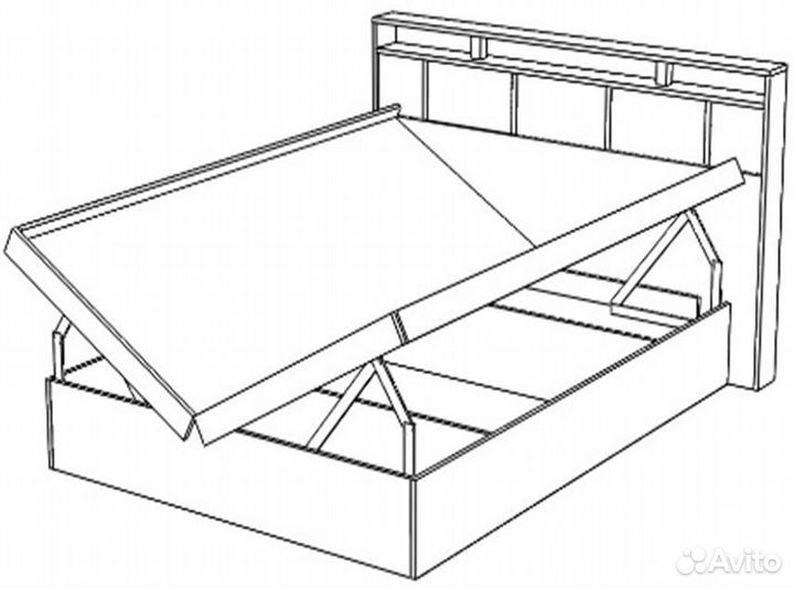 Кровать Фудзи