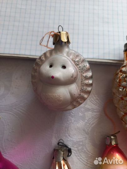 Елочные игрушки СССР