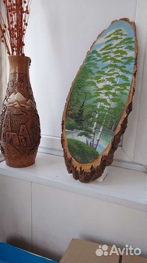 Предметы интерьера вазы