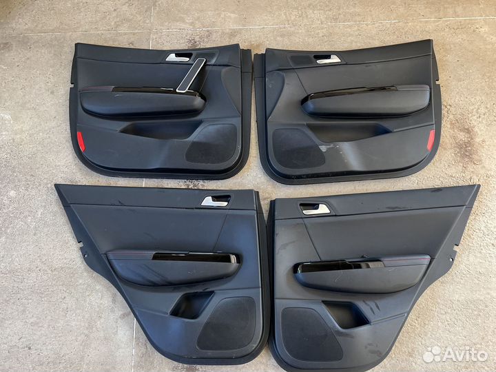 Карты дверей KIA Sportage 4 QL GT Line (комплект)