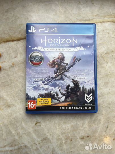Игры для приставок ps4 Horizon zero dawn