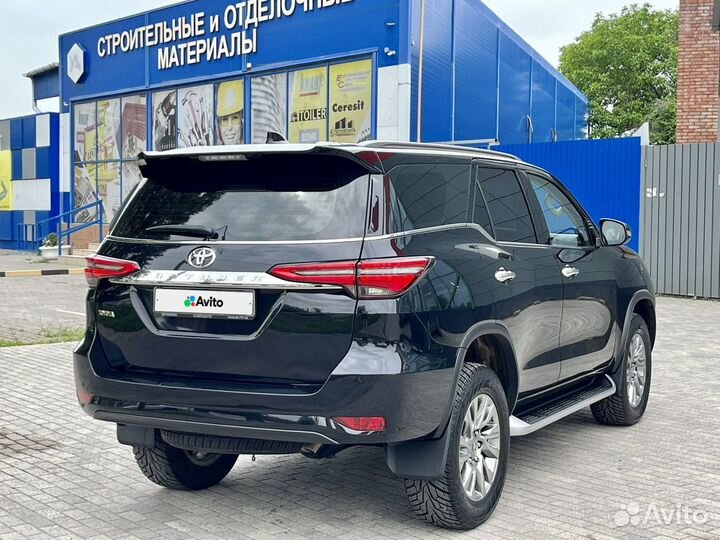 Toyota Fortuner 2.8 AT, 2021, 125 000 км