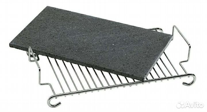 Камень из чёрной лавы для мяса