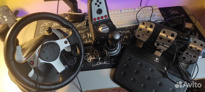 Руль logitech g25