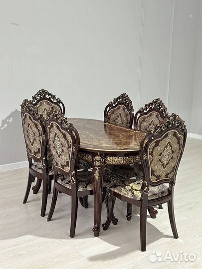 Стол и стулья новые Обеденный Раскладной Кухонный