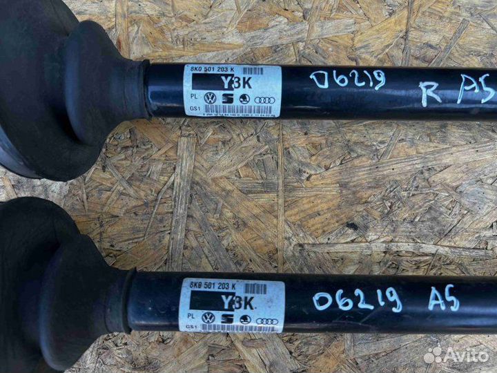 Полуось задняя (приводной вал, ШРУС) Audi A5 3 TDI