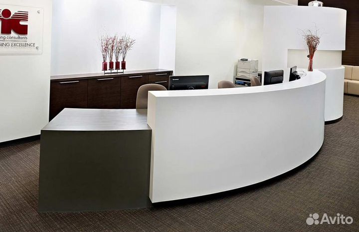 Стойка ресепшн на заказ