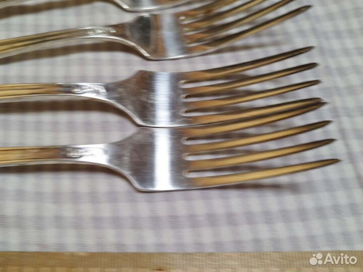 Вилка мельхиор Пламя мнц