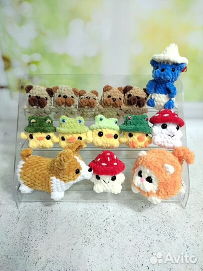 Вязаные игрушки амигуруми