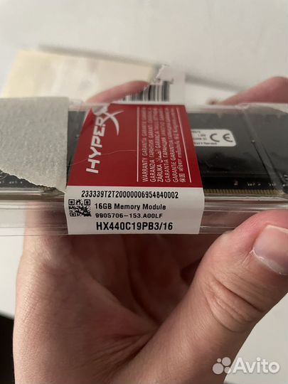 Оперативная память ddr4 hyperx 16gb 4000