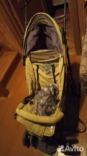 Прогулочная коляска трость бу