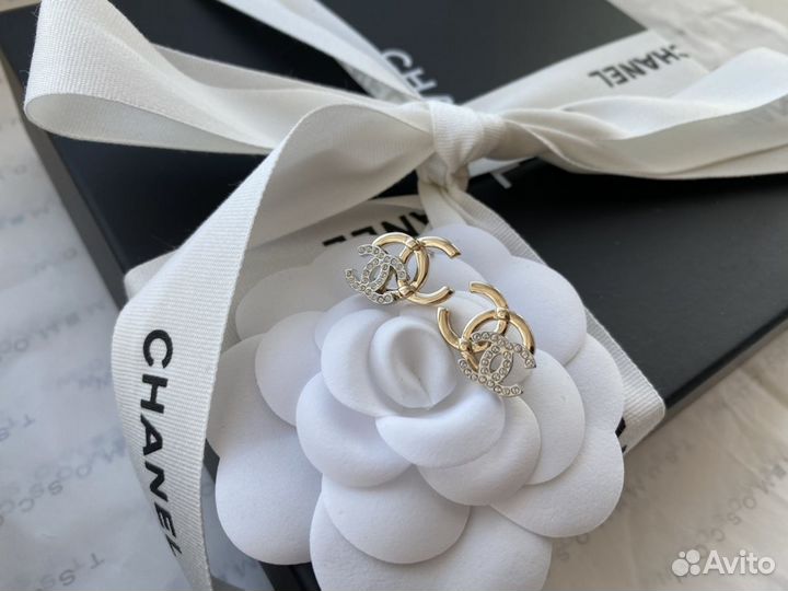 Серьги Chanel