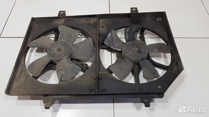 Вентилятор радиатора с дифузором в сборе