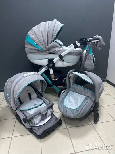 Коляска 3 в 1 Bebe mobile Mario