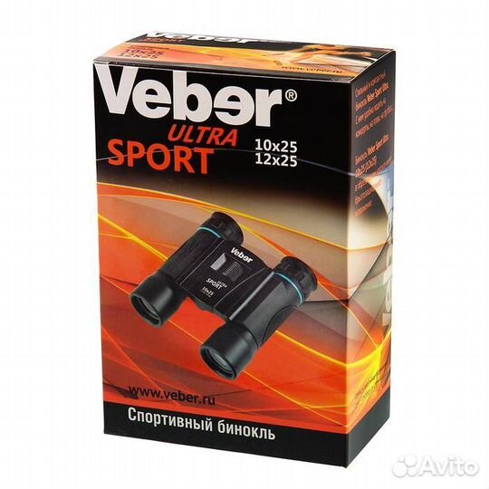Бинокль Veber Ultra Sport бн 12x25 (22297)