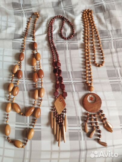 Деревянные бусы