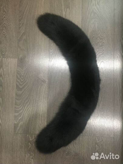 Меховой воротник из песца