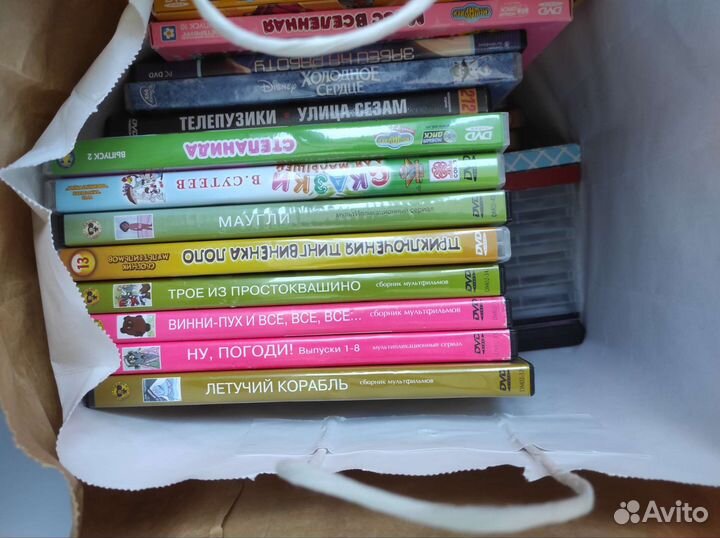 Смешарики диск dvd диски, мультики