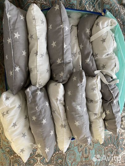 Бортики в кроватку