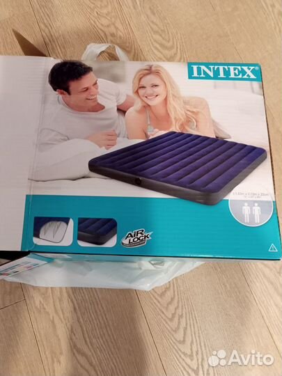 Надувной матрас intex
