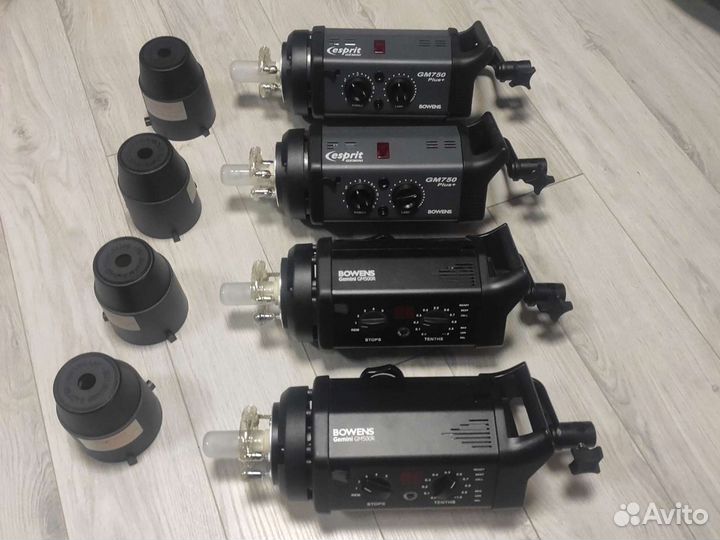 Студийный импульсный свет Bowens