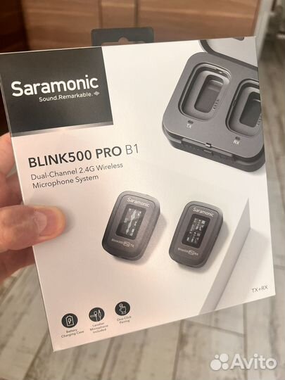 Микрофон, петличка saramonic blink500 pro B1