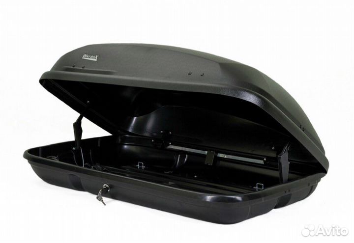 Багажник (автобокс) с дугами на крышу авто