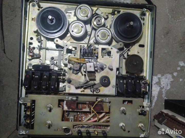 Катушечный магнитофон нота 203