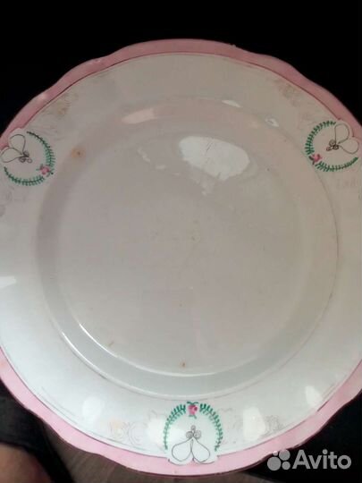 Тарелка фарфор Кузнецов