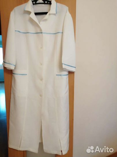 Халат белый новый