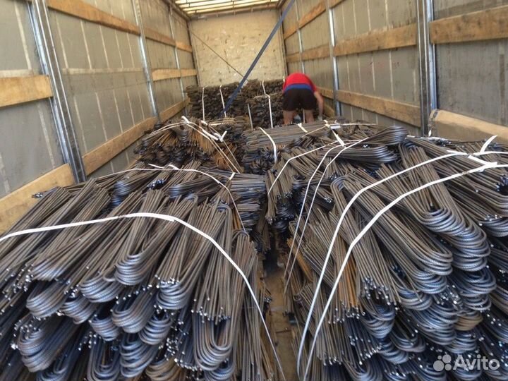 Анкер для георешетки (металл Ф12) L-1м