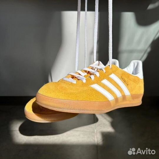 Кроссовки Adidas Gazelle Indoor Yellow Gum