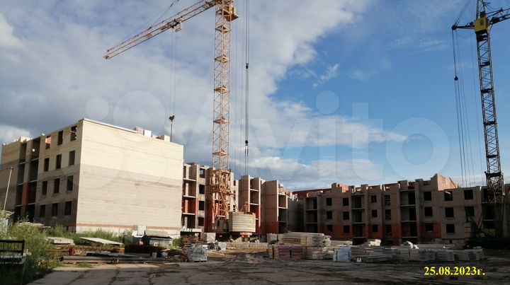 2-к. квартира, 59,6 м², 6/9 эт.