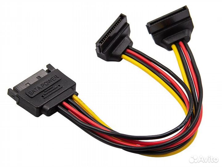 Переходники питания SATA, Molex, 6pin