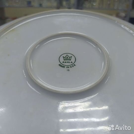 Тарелка Фарфор Кахла гдр