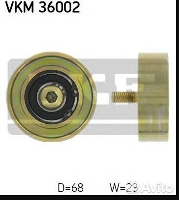 Renault Clio/Rapid (91-98) Ролик приводной Новый