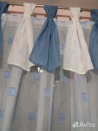 Тюль на штангу