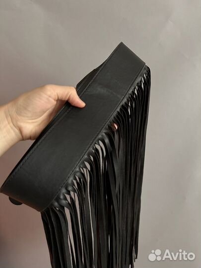 Пояс с бахромой