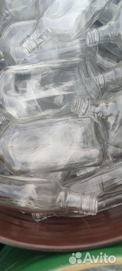 Стеклянная бутылка 0 5