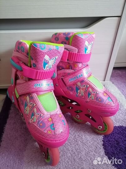 Ролики раздвижные 30-33 р-р