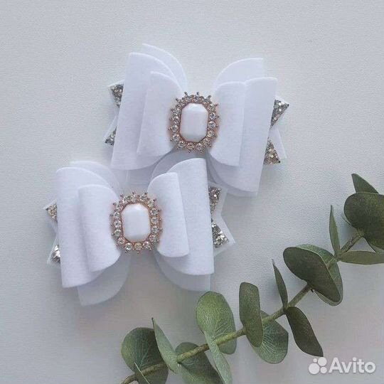 Школьные бантики ручной работы